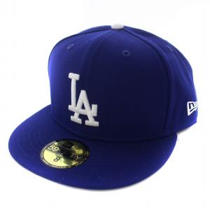 59FIFTY ロサンゼルス ドジャース キャップ 帽子 ロゴ 8 青 ブルー
