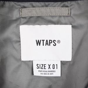 WTAPS 24AW B2 JACKET NYLON TUSSAH 01 ブラック グレー