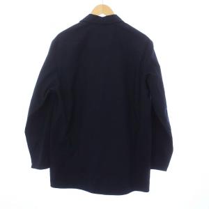 GUCCI 20SS ORGASMIQUE テーラードジャケット ネップ加工 42 ネイビー 621883