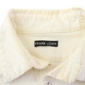 Frank Leder シャツ 長袖 コットン L ベージュ /KH