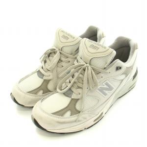 New Balance M991FLB スニーカー USA9.5 アイボリー
