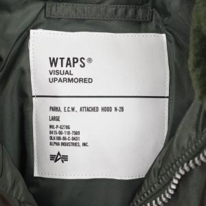 WTAPS ALPHA N-2B CORE SPEC ミリタリー フライトジャケット L カーキ