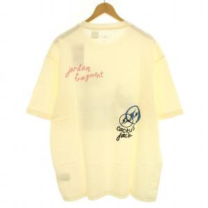 fragment design ナイキ NIKE カクタス Tシャツ カットソー 半袖 クルーネック L アイボリー DJ0619-133