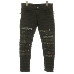 15SS TELEVISIONハイパワーストレッチハギパンツ 2 チャコールグレー