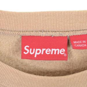 Supreme small box logo スウェット プルオーバー XL ベージュ