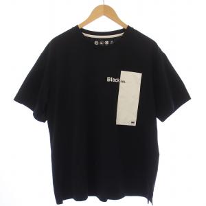 Tシャツ カットソー 半袖 クルーネック ロッキングシートプリント LL 黒 51P31-321-09