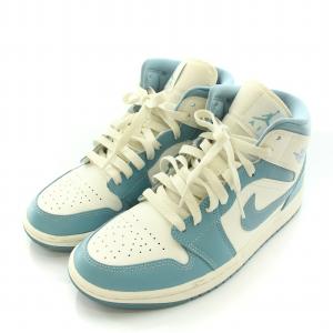 NIKE Women's Air Jordan 1 Mid University Blue