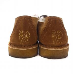 Clarks BEAUTY＆YOUTH別注 Desert Trek ムートンインナーブーツ ショートブーツ スエード