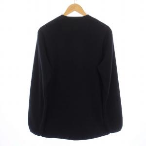 COMME des GARCONS HOMME ノーカラーフリースジャケット ボア ブルゾン S 黒 HH-T019 /KH