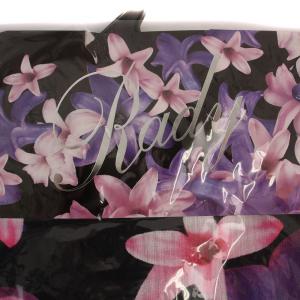 浴衣 帯 2点セット 花柄 リネン 黒 紫 ピンク /BM（2025/02/12買取