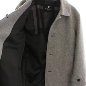 BLACK LABEL CRESTBRIDGE ウールコート ショート アウター LL グレー 51F14-814-04