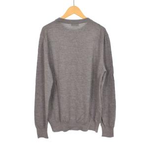 Dior 18SS ATELIER ロゴ ニット セーター S グレー 863M676IT674