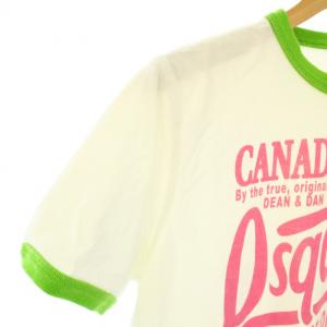 DSQUARED2 Tシャツ カットソー 半袖 ロゴ ホワイト S74GC0661 /TK