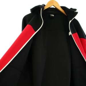 THE NORTH FACE MACH 5 JACKET パーカー ジップアップ XL 赤 黒 NT61845