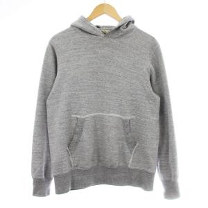 パーカー プルオーバー 長袖 スウェット地 S グレー