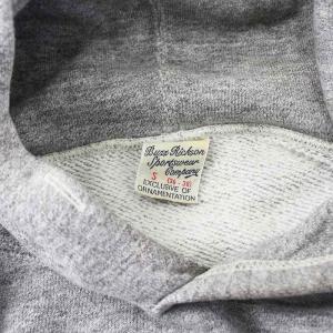 BUZZ RICKSON’S パーカー プルオーバー 長袖 スウェット地 S グレー