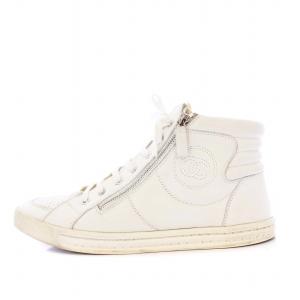 ココマーク ハイカットスニーカー 42 ホワイト G29689