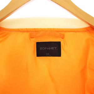 SOPHNET. FLOWER PRINT MA-1 XL レッド ホワイト SOPH-192000