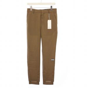 SLIT SLIM FLARE SLACKS スリットスリムフレアスラックス ワイドパンツ 1 グレージュ