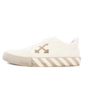 LOW VULCANIZED CANBAS ローカットスニーカー 43 ホワイト