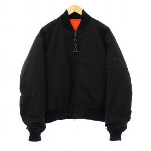 LOUIS VUITTON リバーシブル サマー ボンバー ジャケット 48 ブラック オレンジ HLB05WINE