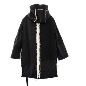 DRKSHDW RICK OWENS 19AW SISY PARKA フーテッドコート アウター ロング XS ブラック