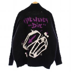 23AW Zip Knit F ブラック 2301110203