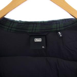 KITH NYC puffer jacket チェック XL マルチカラー KHM010067