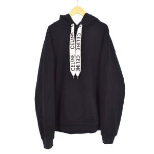 21AW エディ期 ルーズ フーディー コットンフリース プルオーバー XXL ブラック