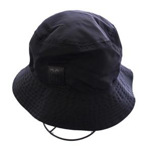 23SS Bucket Hat With Small Leater M/L ブラック
