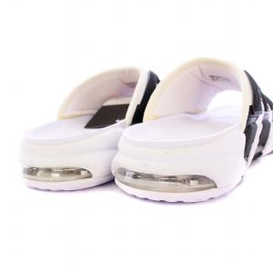 NIKE Air More Uptempo Slide White and Black