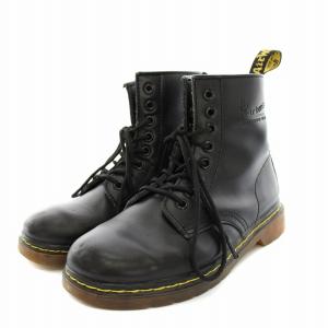 8ホールブーツ ショートブーツ レザー 36 22.5cm 黒 ブラック /YT