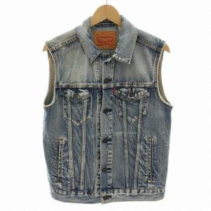 デニムベスト S ライトブルー