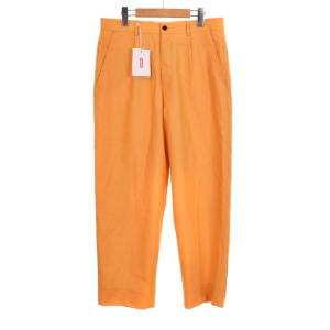 24SS Pleated Trouser 30 オレンジ