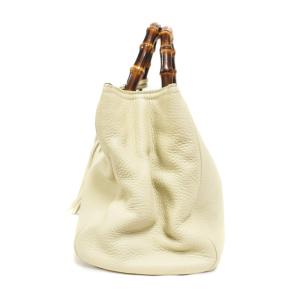GUCCI バンブーショッパー トートバッグ 2way アイボリー 323660