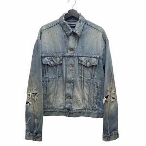 2020 デストロイ ダメージ デニムジャケット 46 インディゴ 641540