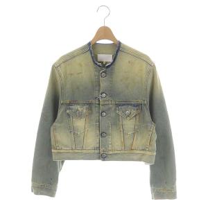 22SS Dirty Denim Jacket 白タグ ダメージ加工