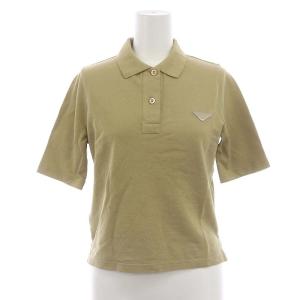 23年製 トライアングルプレート ポロシャツ 38 ベージュ