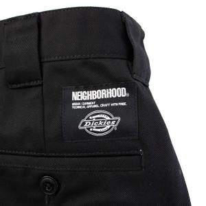 NEIGHBORHOOD Dickies 23AW TUCK PANTS S ブラック 232EVDKN-PTM02