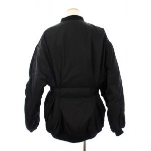 PRADA 22AW Re Nylon ベルテッド ボンバージャケット XS ブラック SGX093