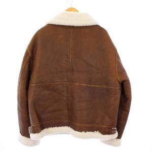 VETEMENTS VTMNTS ムートンジャケット L ブラウン VL18JA120X