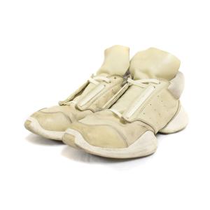 Rick Owens アディダス adidas RO RUNNER ローランナー スニーカー 28cm 白 ホワイト AQ2826