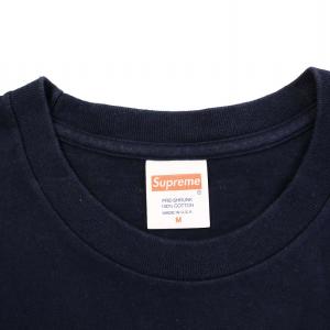 Supreme BOX LOGO TEE M ネイビー