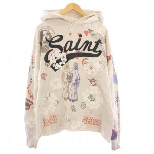 denim tears プルオーバーパーカー XL ベージュ