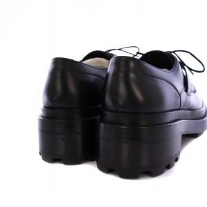 HERMES ファースト ケリーバックル ローファーレザー 36.5 ブラック