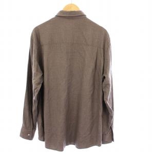 AURALEE 22AW SUPER LIGHT WOOL SHIRTS スーパーライトウールシャツ 長袖 4 グレー