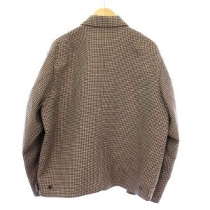 AURALEE 18AW DOUBLE FACE CHECK ZIP BLOUSON