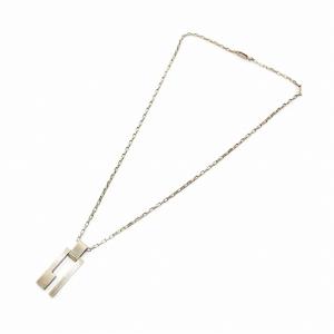 GUCCI カットアウトG ネックレス ペンダント 925 シルバー /KH AA