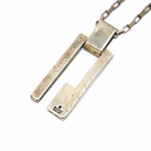 GUCCI カットアウトG ネックレス ペンダント 925 シルバー /KH AA
