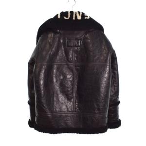 BALENCIAGA 17AW ボンバルディア シアリングジャケット 38 ブラック 518095